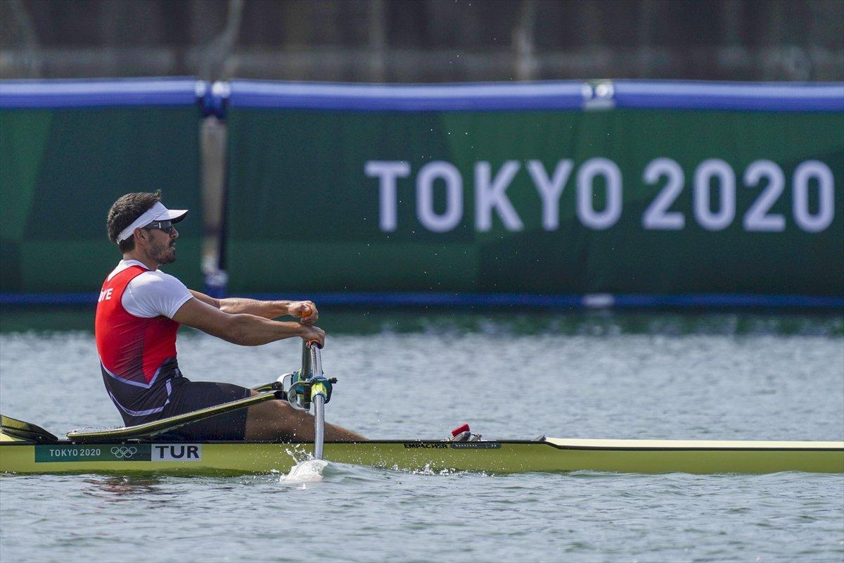 Tokyo Olimpiyatları'nda milli kürekçi Onat Kazaklı çeyrek finalde