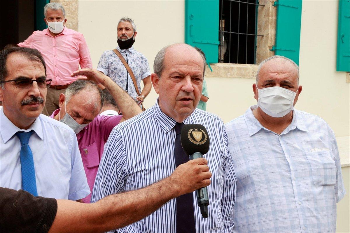 Kapalı Maraş'taki Bilal Ağa Mescidi’nde 47 yıl sonra ilk cuma namazı