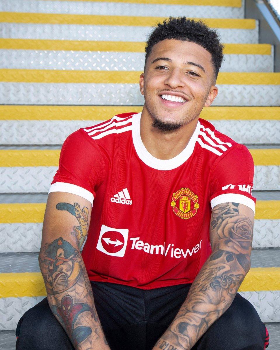 Jadon Sancho Manchester United'da