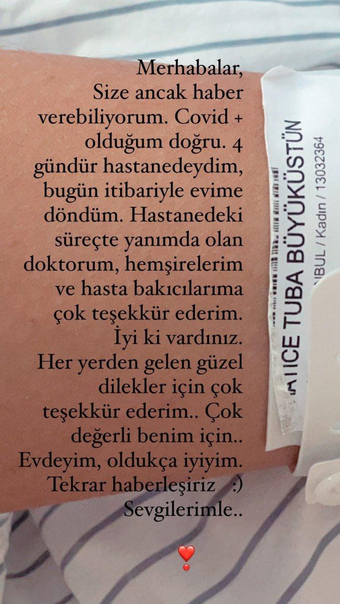 Tuba Büyüküstün'den koronavirüs açıklaması