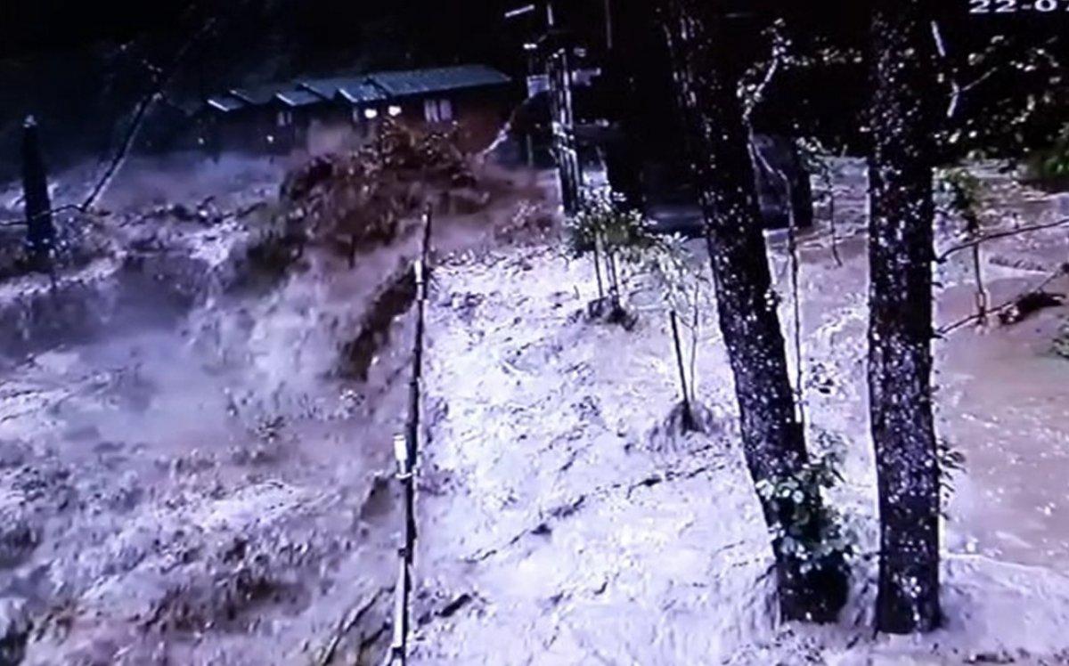 Rize’deki sel felaketinden yeni görüntüler