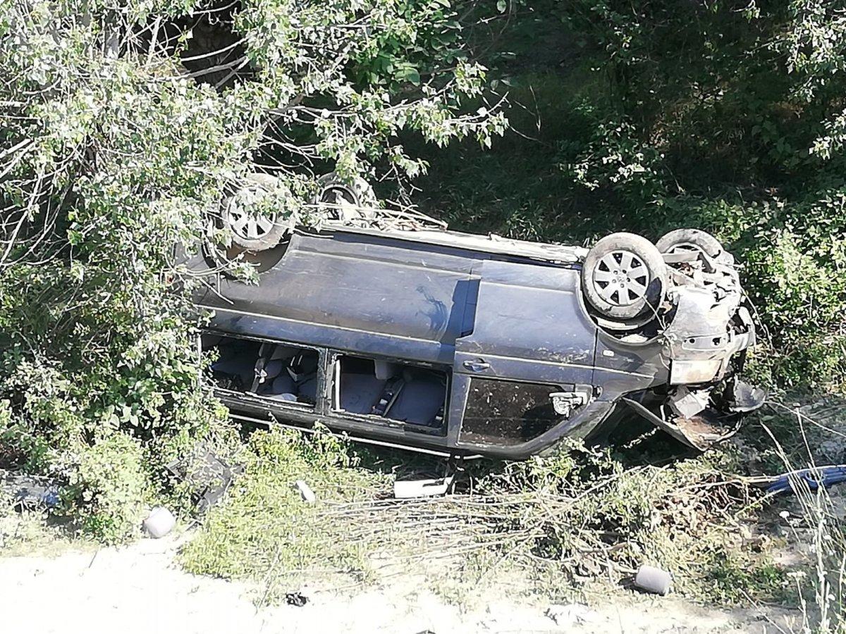 Kastamonu'da işçi minibüsü devrildi: 1 ölü, 8 yaralı