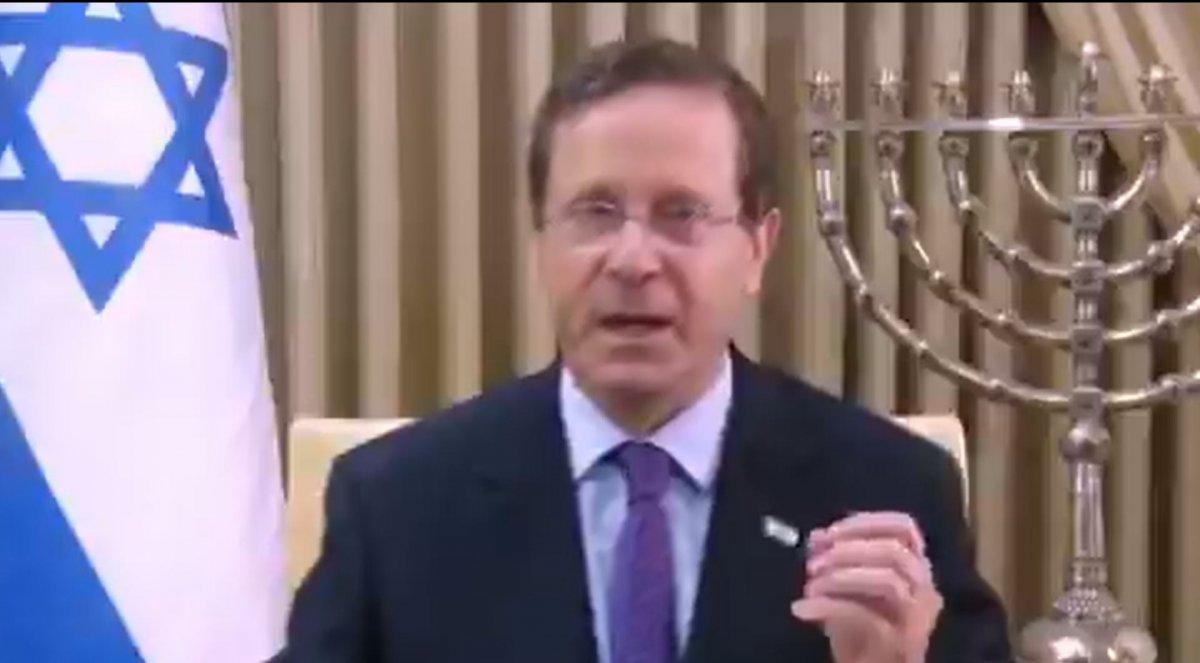 İsrail Cumhurbaşkanı Isaac Herzog’dan Cumhurbaşkanı Erdoğan’a mesaj