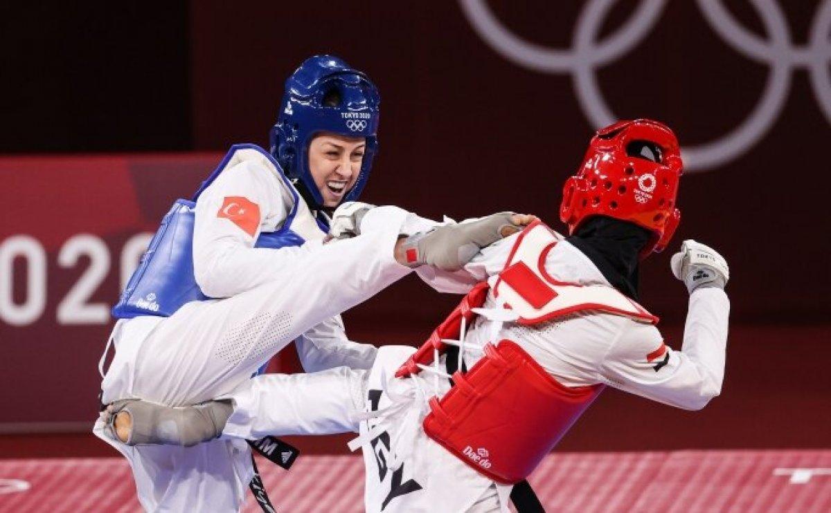 Milli tekvandocu Rukiye Yıldırım yarı finalde