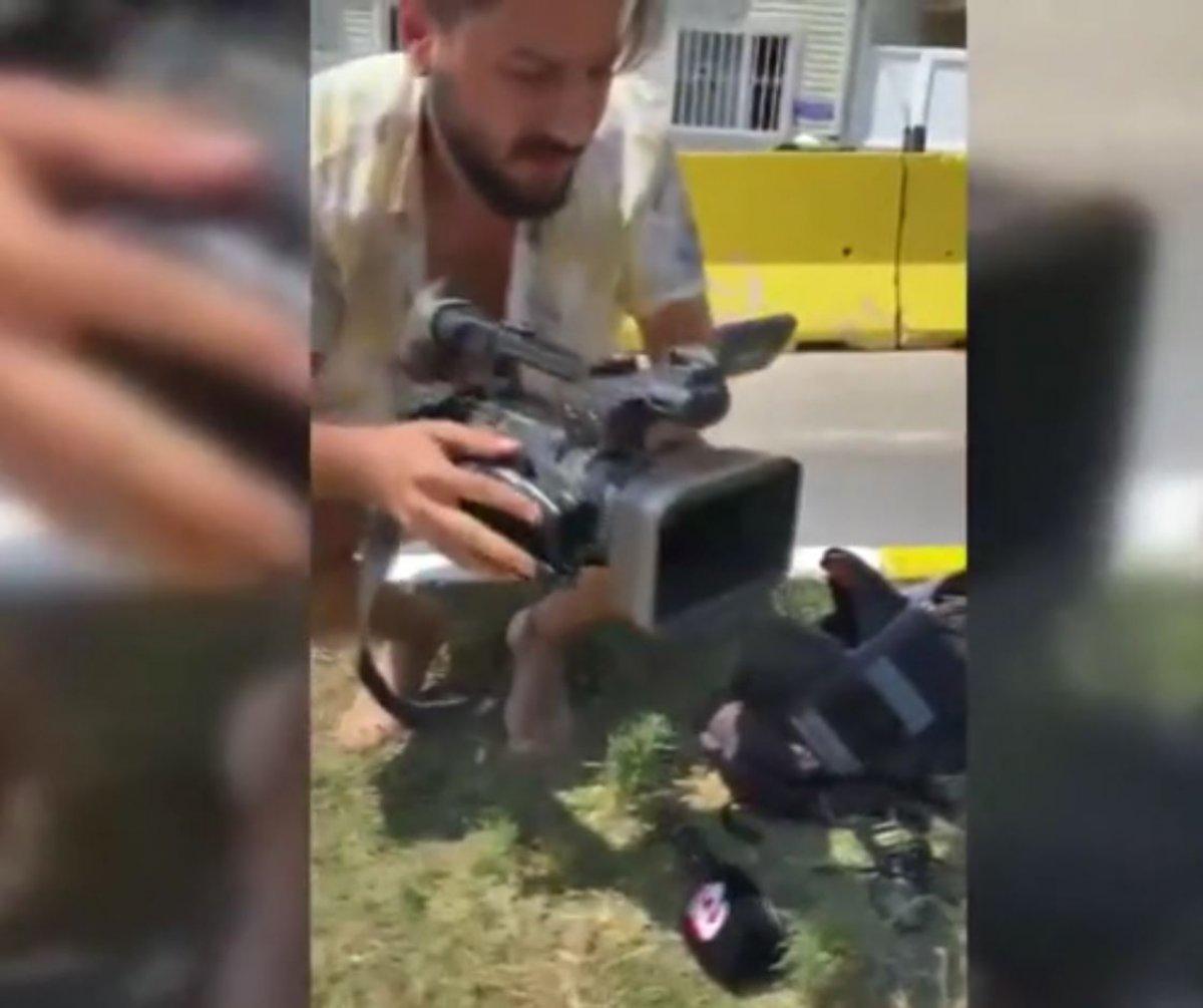 İBB’nin cankurtaranları, A Haber muhabirini ve kameramanını darbetti