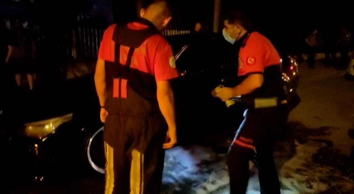 Denizli’de park halindeki araç kundaklandı