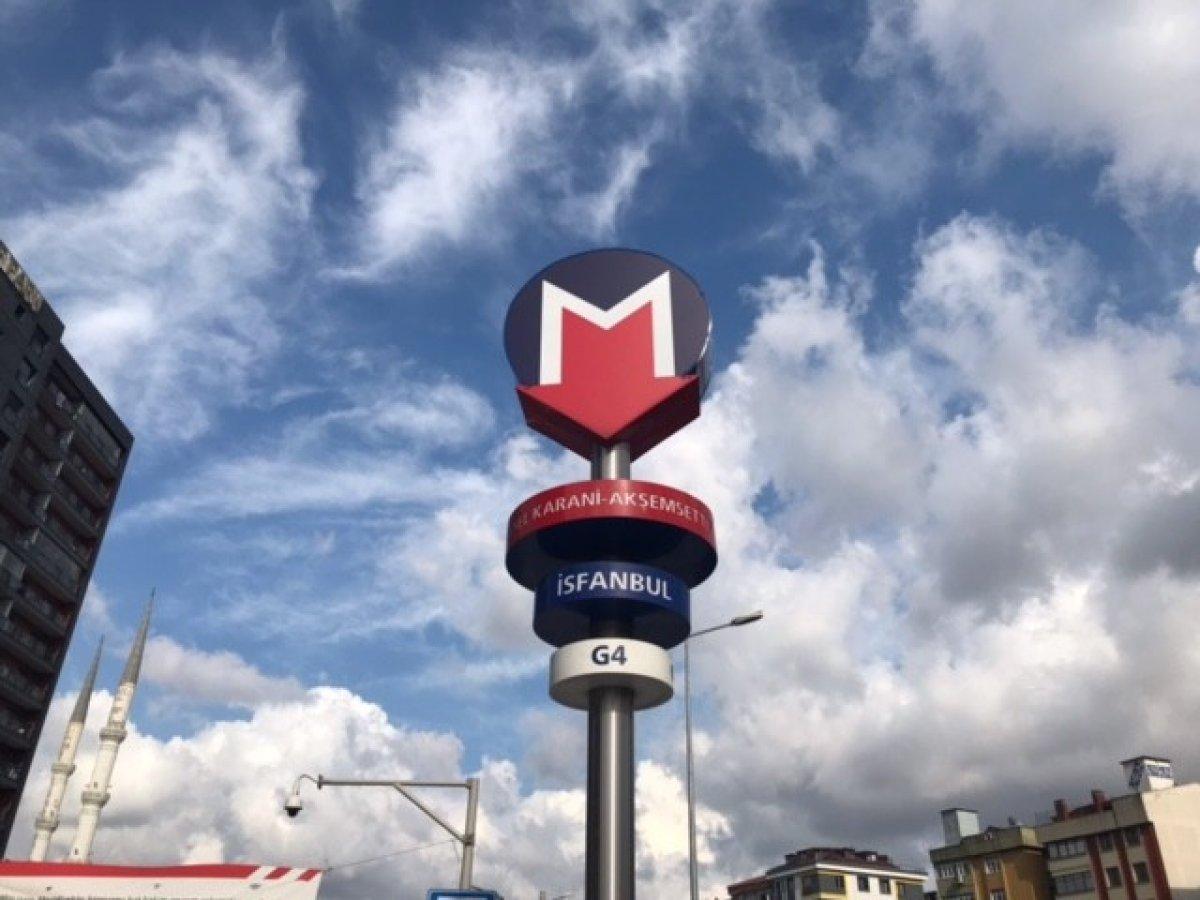 İstanbul’da metroda yangın