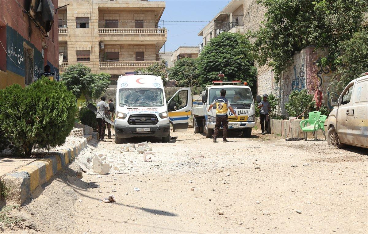 Tel Rıfat’taki YPG/PKK’lı teröristler, Afrin’deki sivilleri hedef aldı