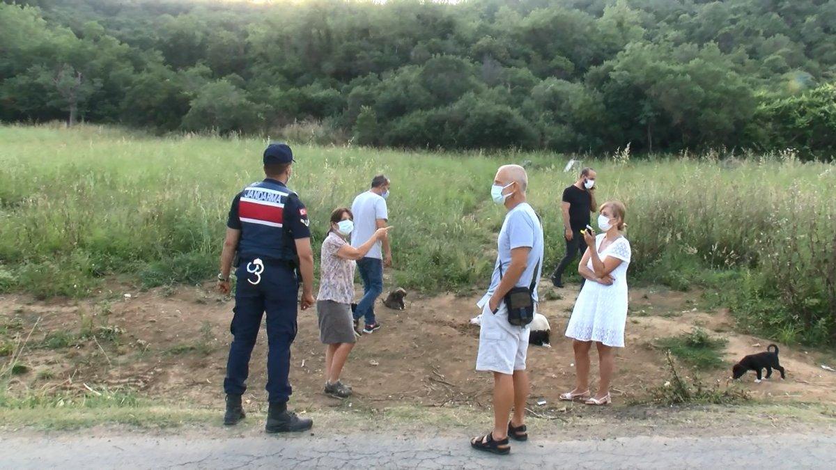 Sarıyer'de yavru köpeği diri diri yaktılar