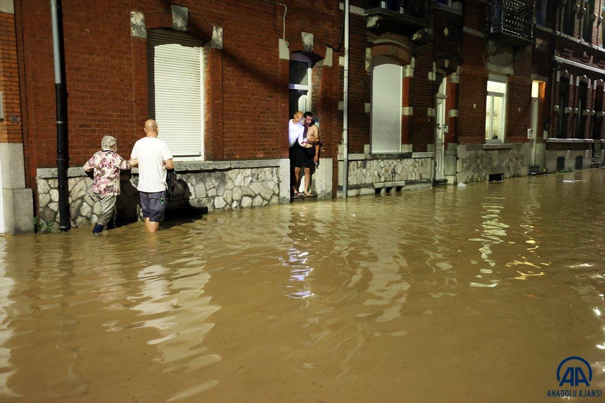Belçika'da 10 gün sonra yeniden sel felaketi