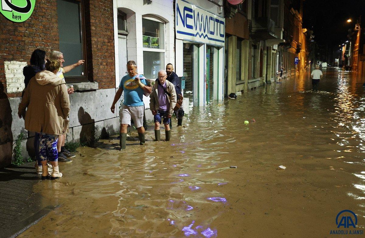 Belçika'da 10 gün sonra yeniden sel felaketi