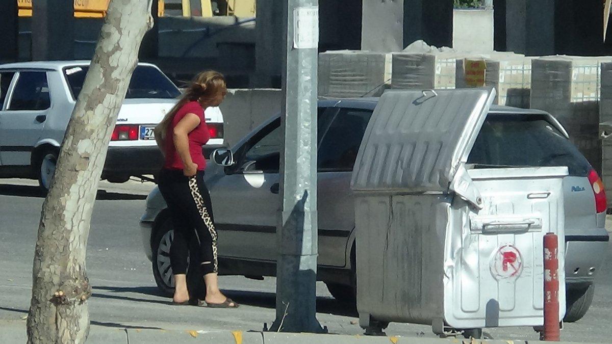 Gaziantep'te yolun ortasında fuhuş pazarlığı