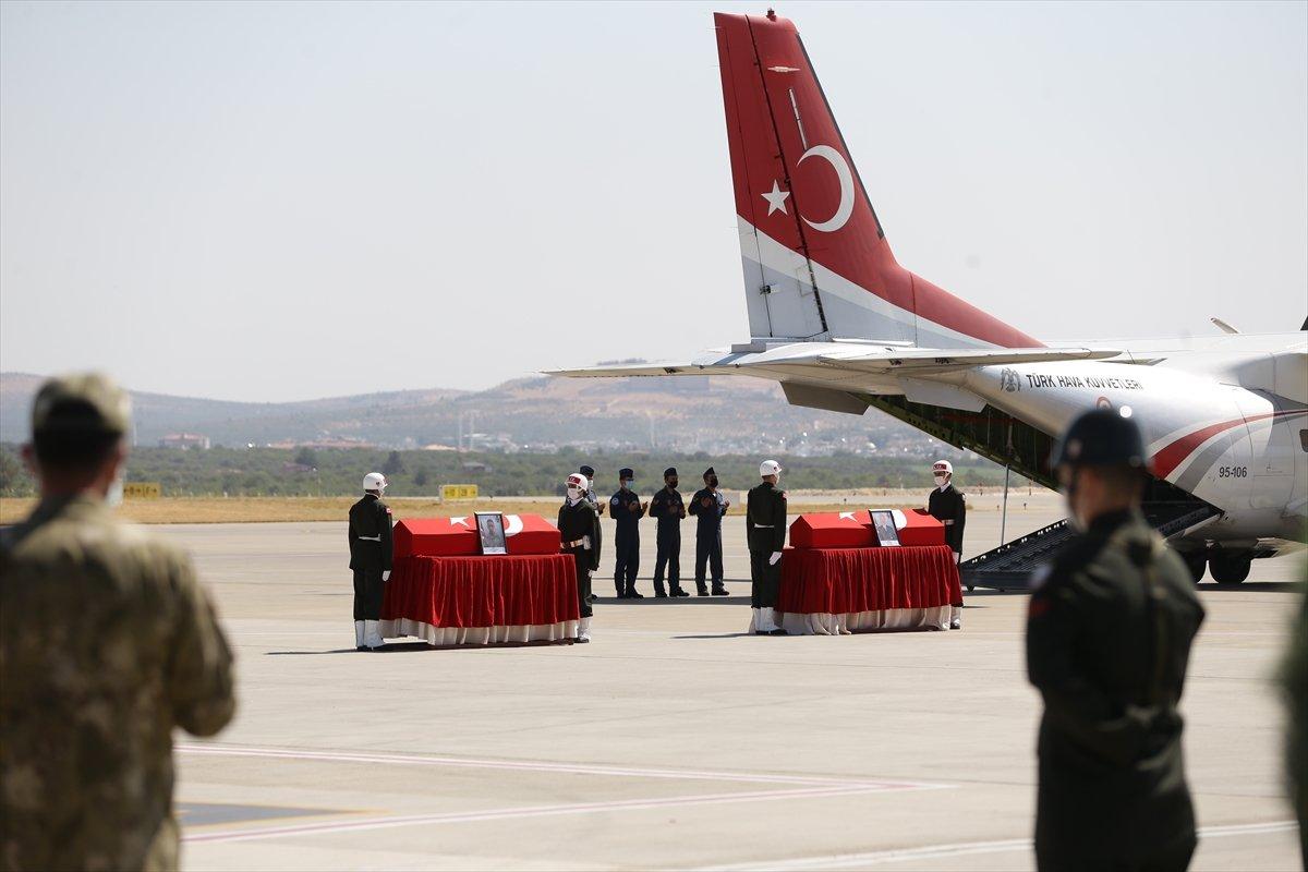 Fırat Kalkanı şehitleri son yolculuğuna uğurlandı