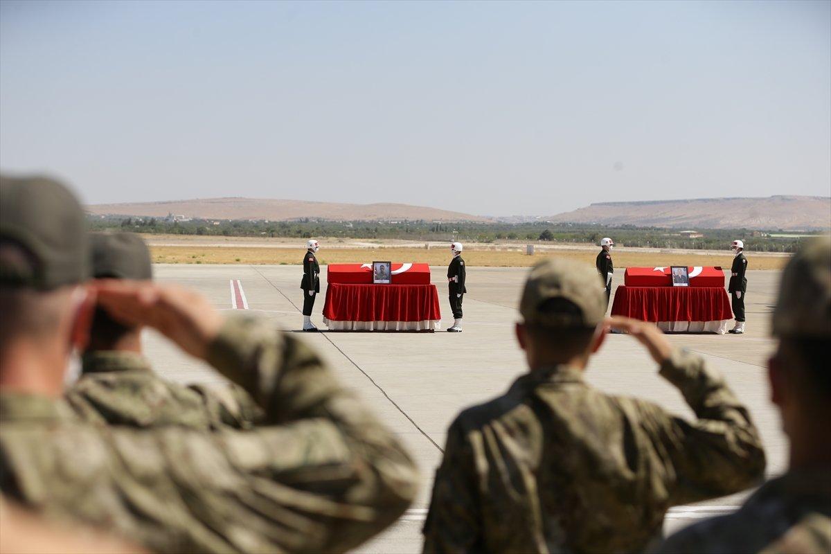 Fırat Kalkanı şehitleri son yolculuğuna uğurlandı