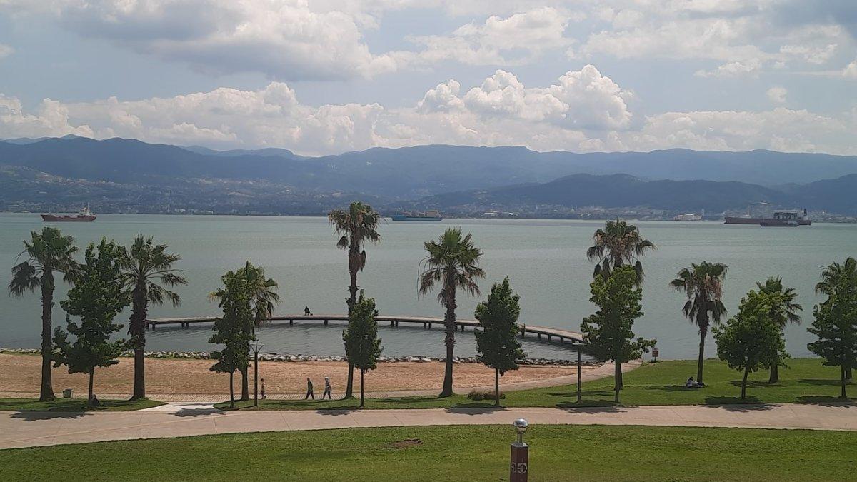 İzmit Körfezi turkuaz renge dönüştü