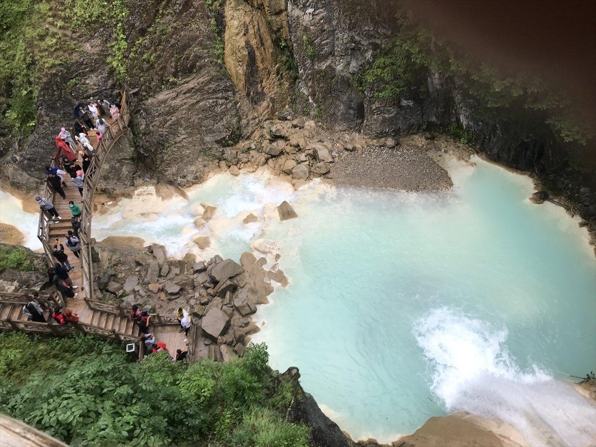 Giresun’un Dereli ilçesi binlerce turist tarafından ziyaret edildi