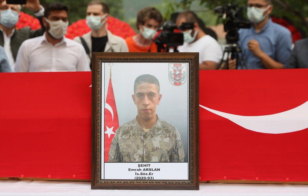 Şehit Fatih Güney, Ordu'da son yolculuğuna uğurlandı