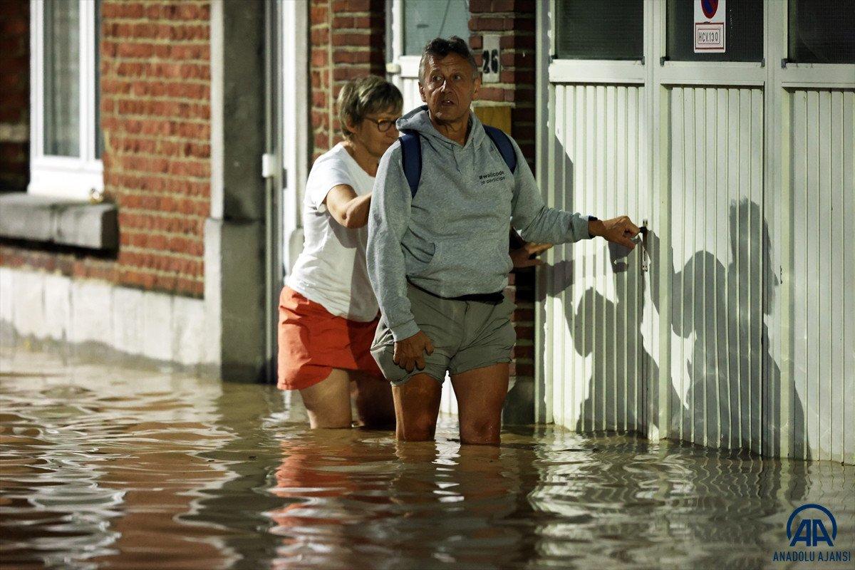 Belçika'da 10 gün sonra yeniden sel felaketi