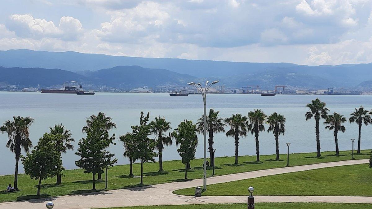 İzmit Körfezi turkuaz renge dönüştü