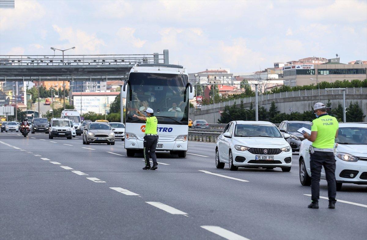 İstanbul’da helikopter destekli trafik denetimi