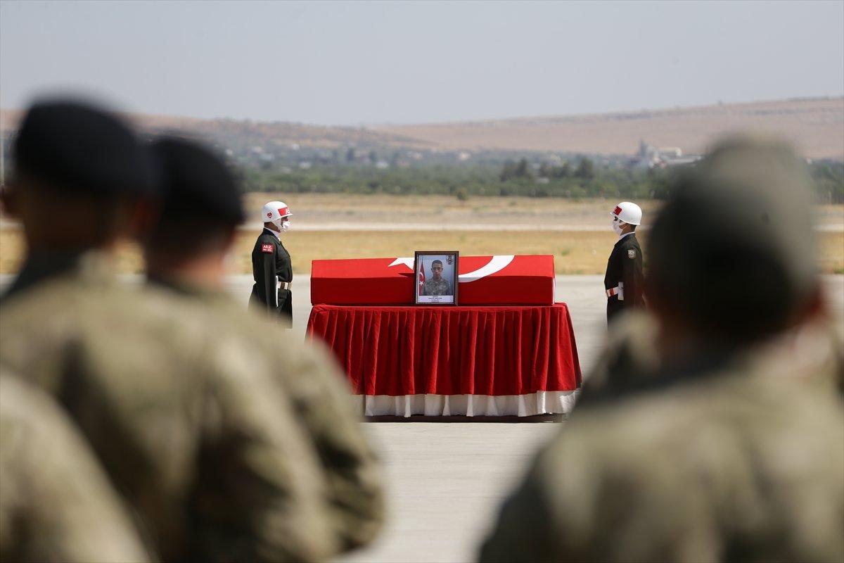 Fırat Kalkanı şehitleri son yolculuğuna uğurlandı