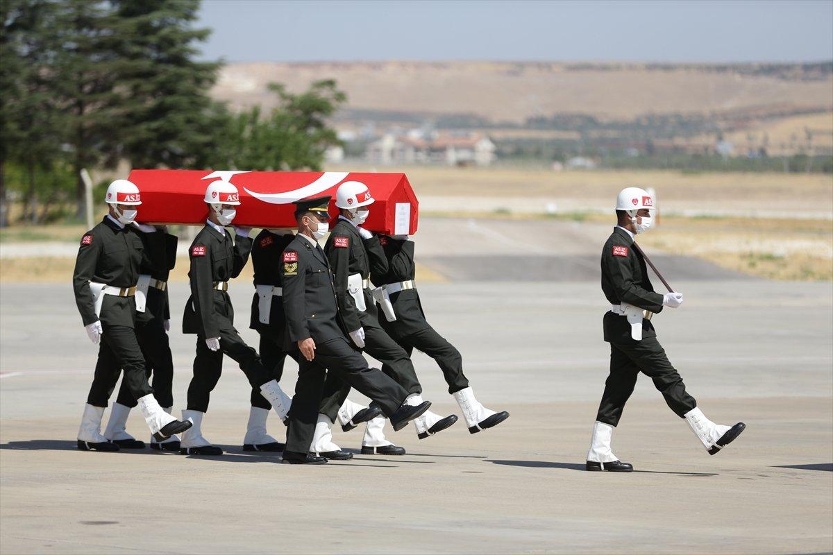 Fırat Kalkanı şehitleri son yolculuğuna uğurlandı