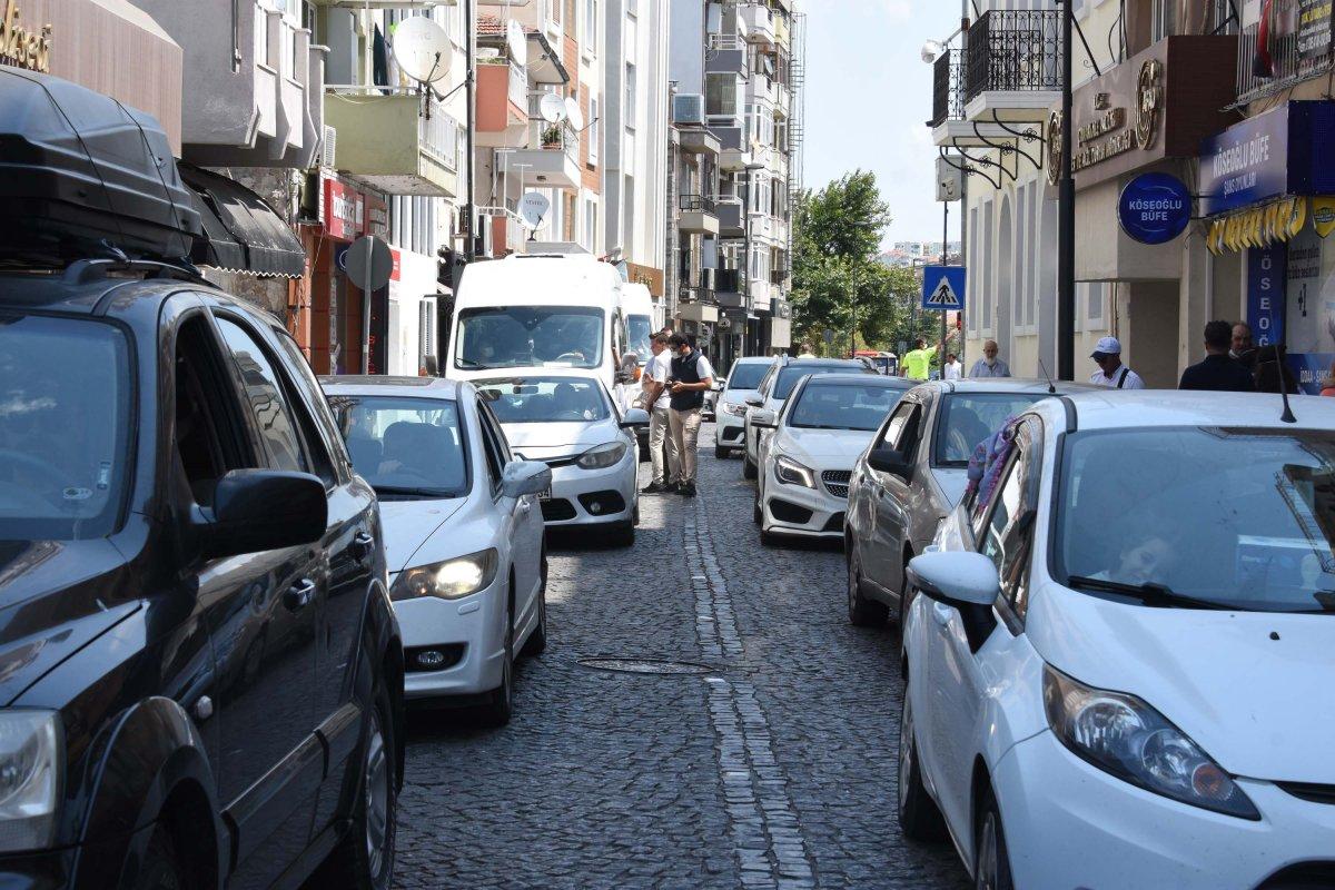 Çanakkale'de tatilin son günü dönüş yoğunluğu sürüyor