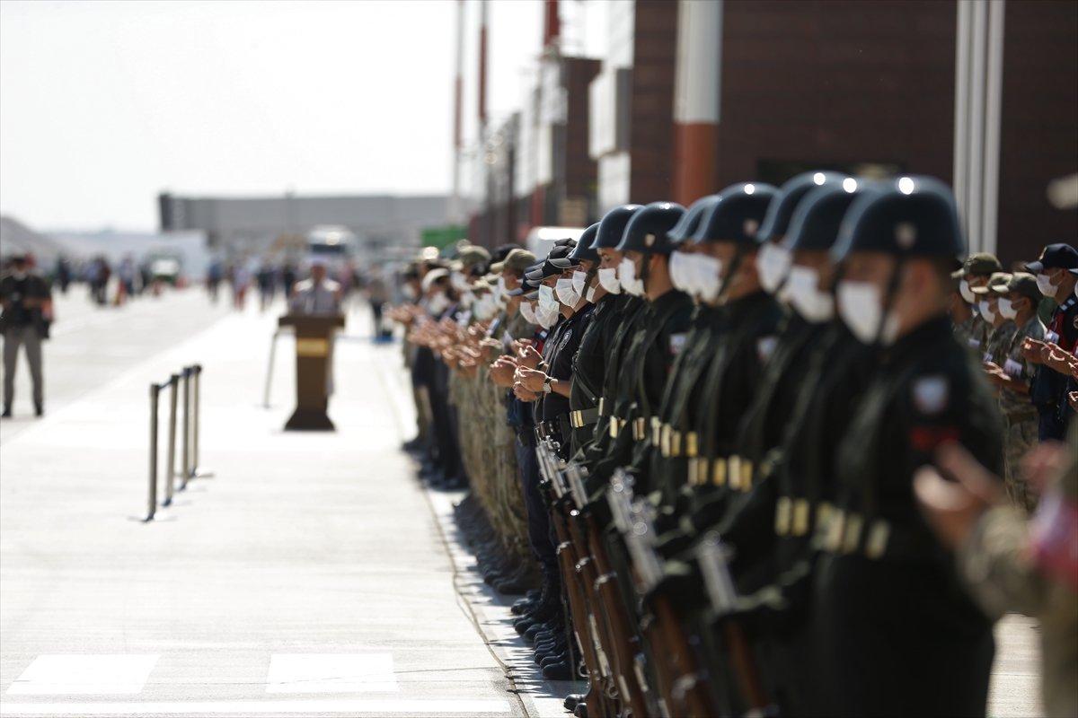 Fırat Kalkanı şehitleri son yolculuğuna uğurlandı