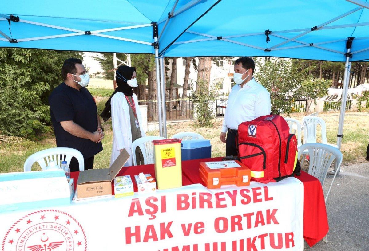 Amasya aşı haritasında ‘mavi’ renkte