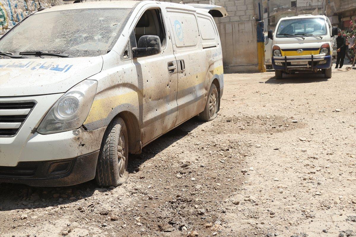 Tel Rıfat’taki YPG/PKK’lı teröristler, Afrin’deki sivilleri hedef aldı