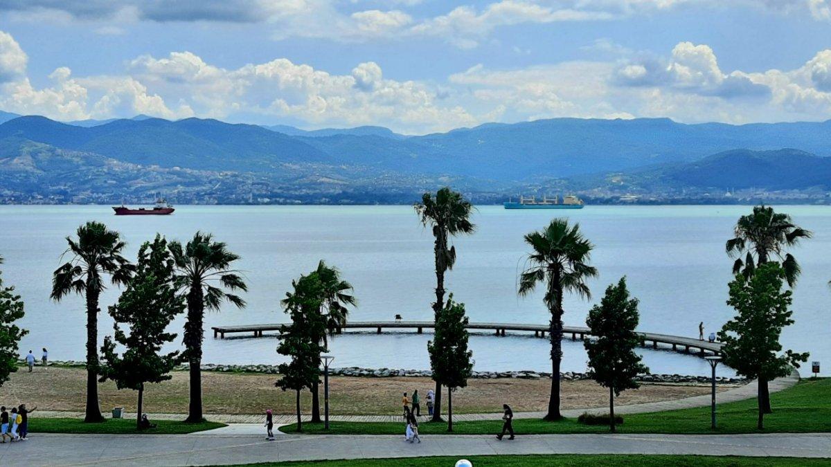 İzmit Körfezi turkuaz renge dönüştü