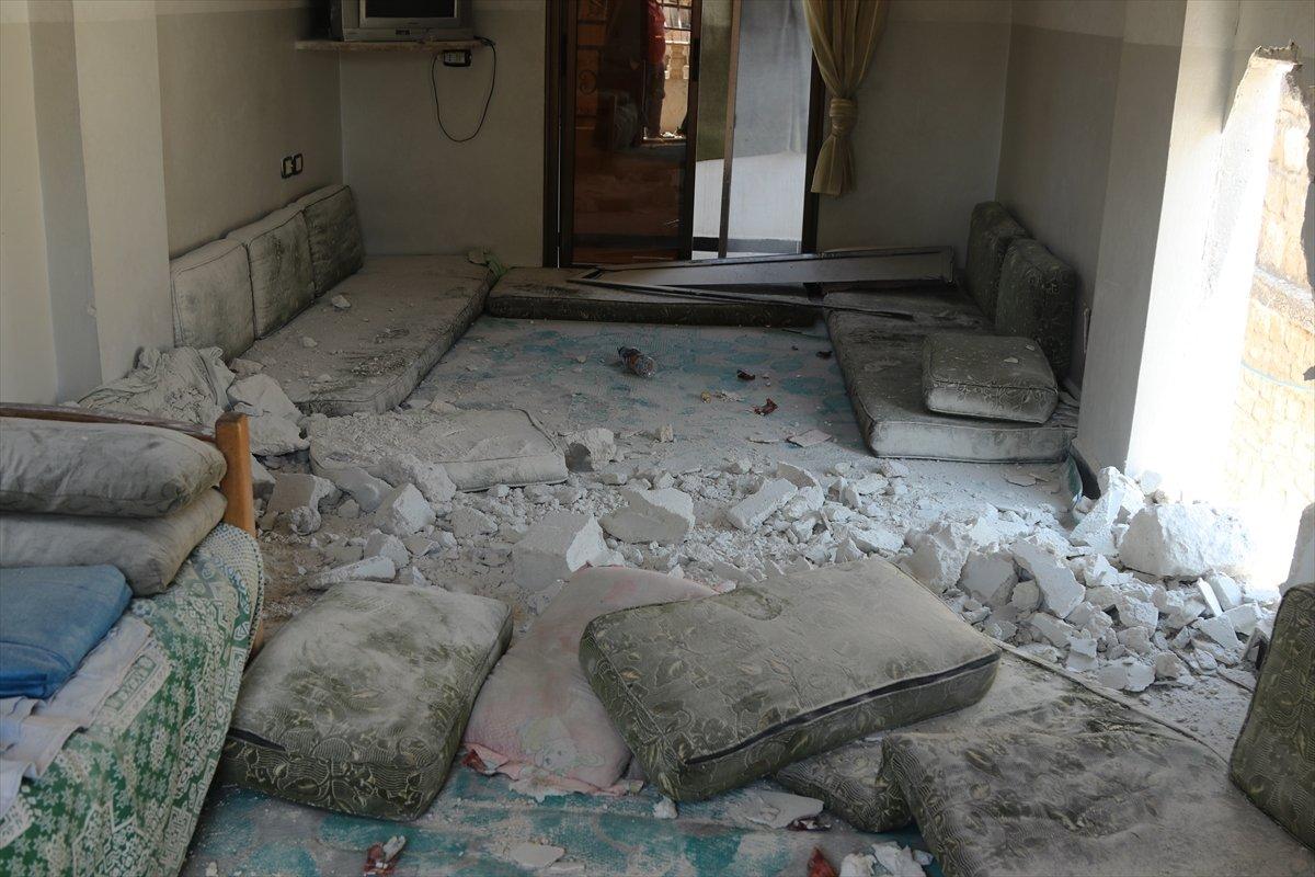 Tel Rıfat’taki YPG/PKK’lı teröristler, Afrin’deki sivilleri hedef aldı