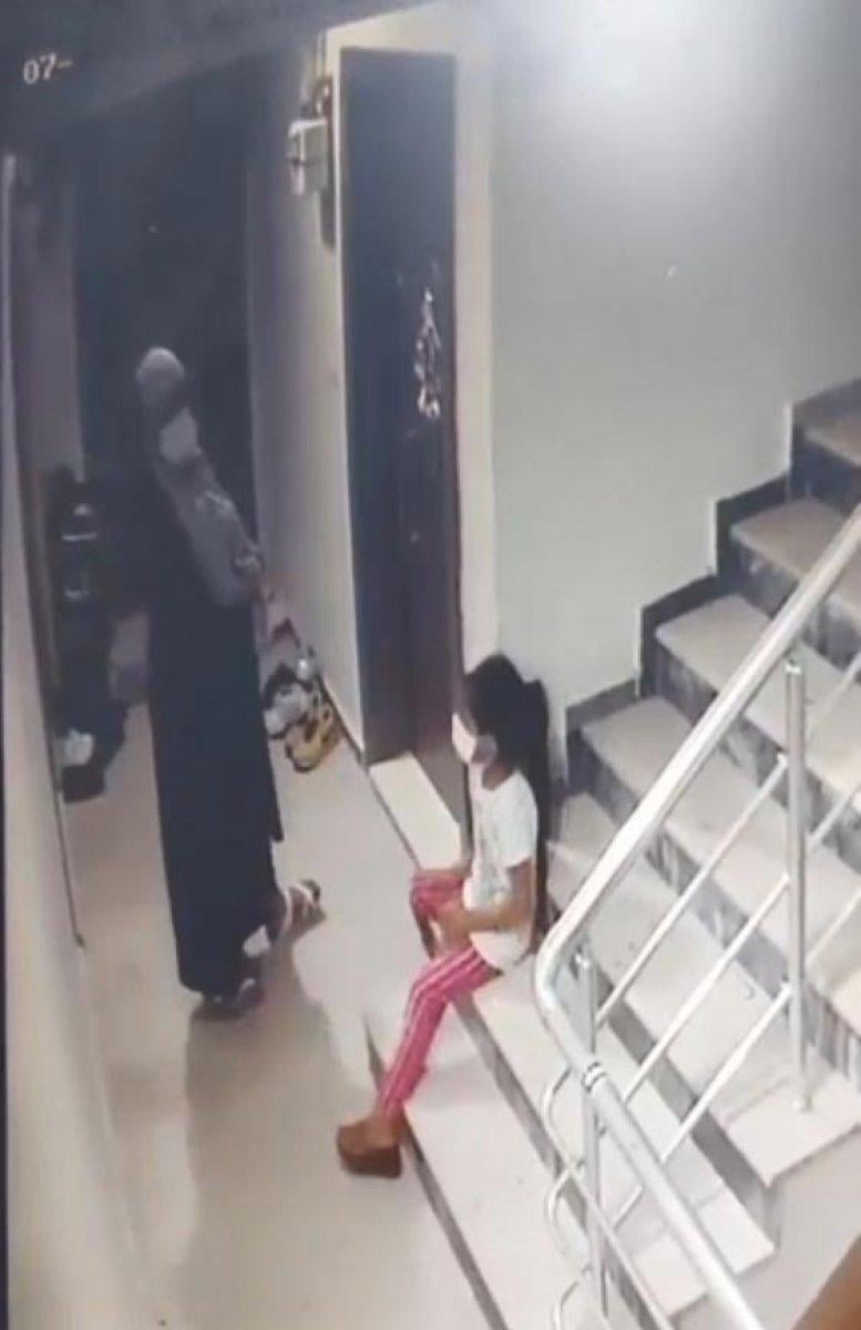 Eskişehir’de kızına gözcülük yaptırıp hırsızlık yaptı