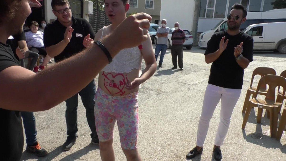 Bursa’da damada yapılan eziyet kameraya yansıdı