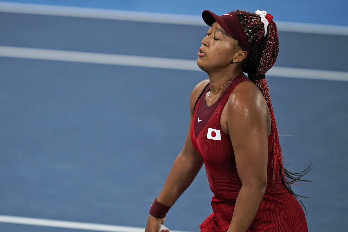 Naomi Osaka, Tokyo'ya veda etti