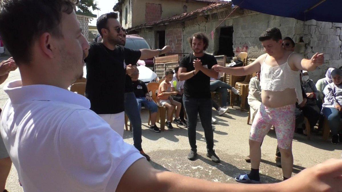 Bursa’da damada yapılan eziyet kameraya yansıdı