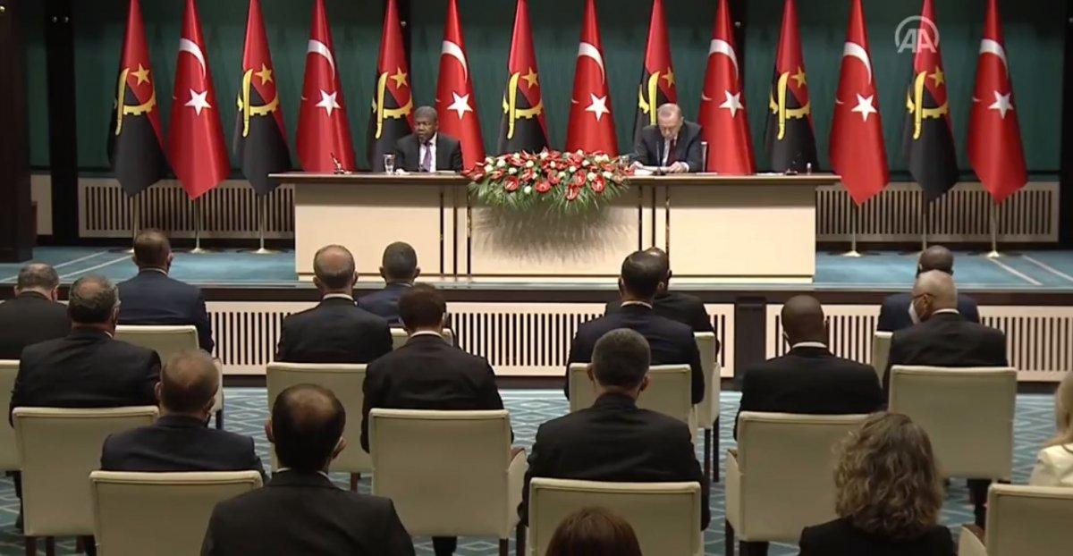 Türkiye ile Angola arasında 10 anlaşma imzalandı