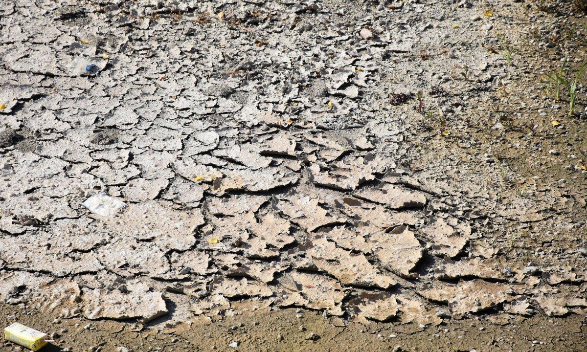 Sivas’ta Tecer Irmağı tamamen kurudu