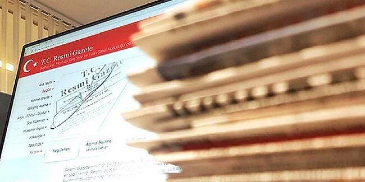 Resmi Gazete 27 Temmuz 2021 | Resmi Gazete bugünün kararları