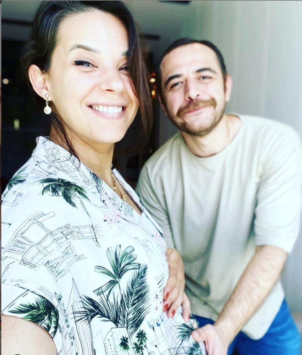 Selen Seyven, hamile pilatesine basladı