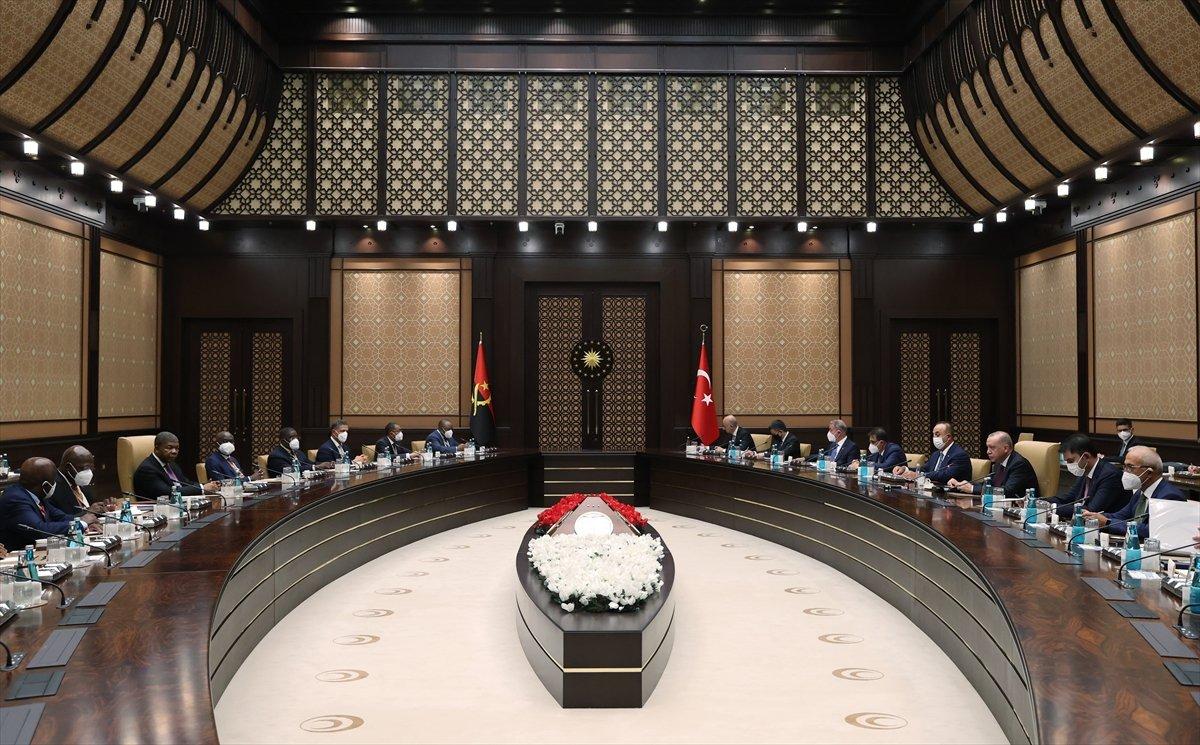 Türkiye ile Angola arasında 10 anlaşma imzalandı