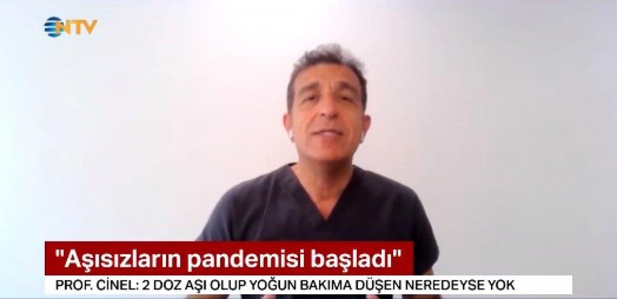 Yoğun bakımdaki korona hastalarının çoğu aşısız