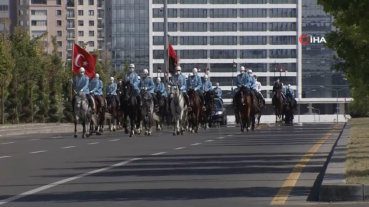 Cumhurbaşkanı Erdoğan, Angola Cumhurbaşkanı Lourenço'yu resmi törenle karşıladı