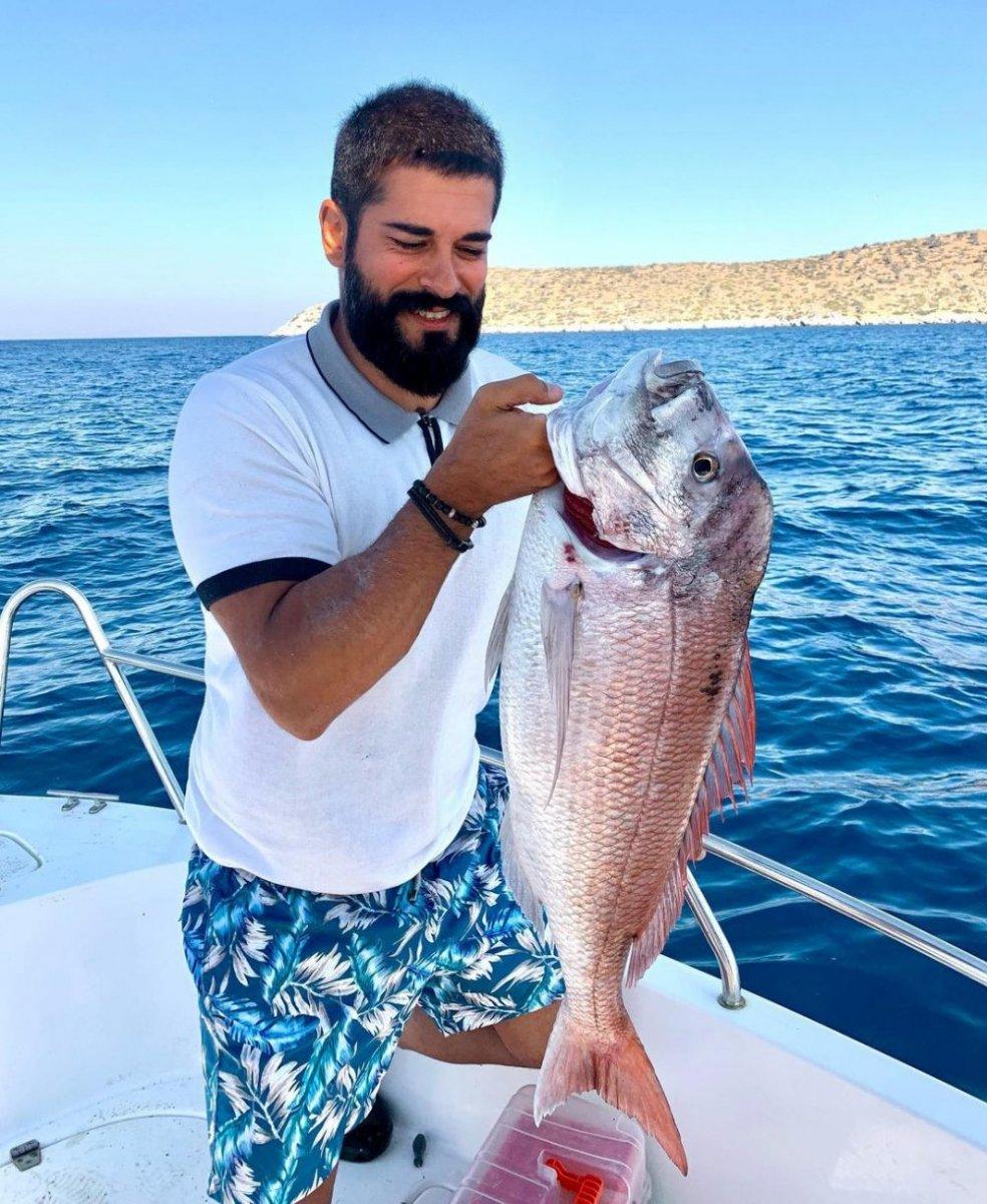 Özçivit Ailesi'nin balık heyecanı