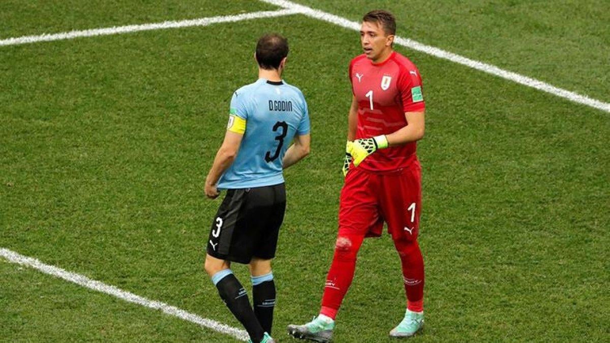 Fernando Muslera'dan Godin'e Beşiktaş telefonu
