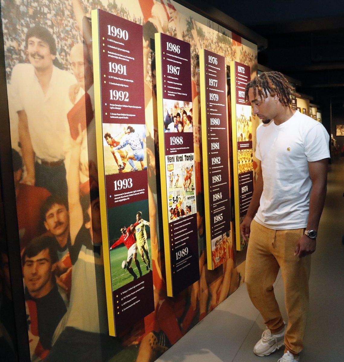 Sacha Boey, Galatasaray Müzesi'ni gezdi