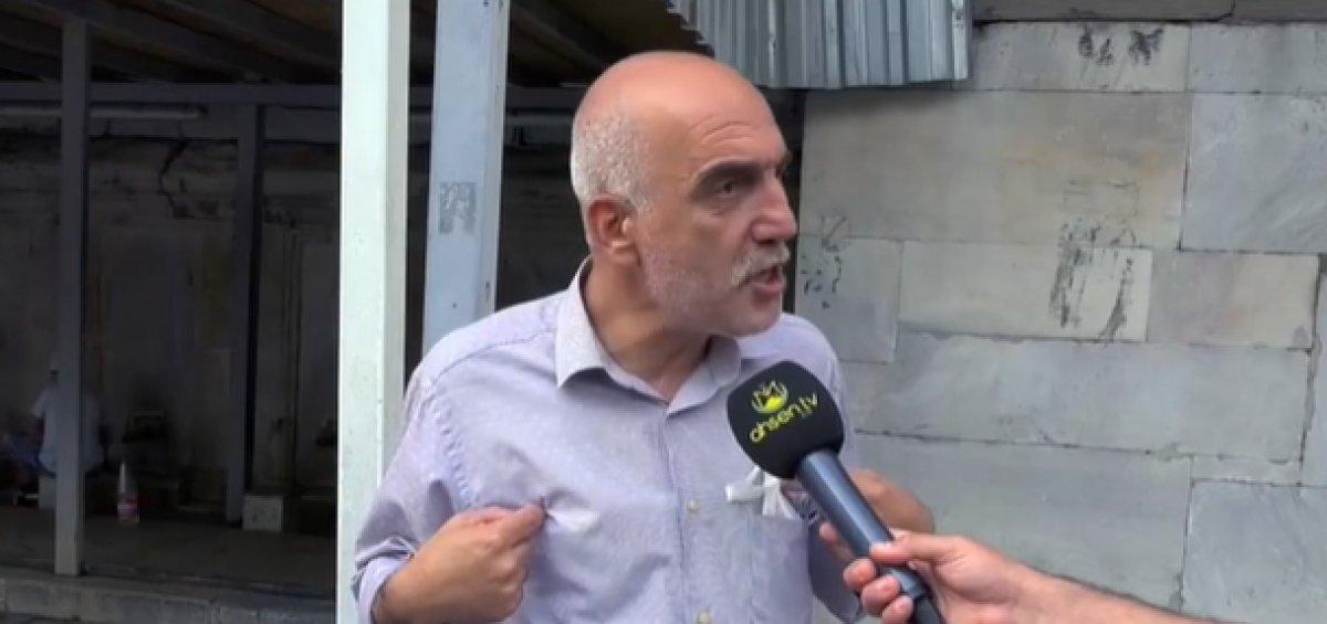 Sokak röportajında memleketin halini değerlendiren Malatyalı