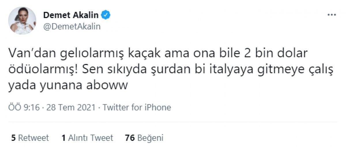 Demet Akalın: Afganlar geliyormuş, ne yapacağız