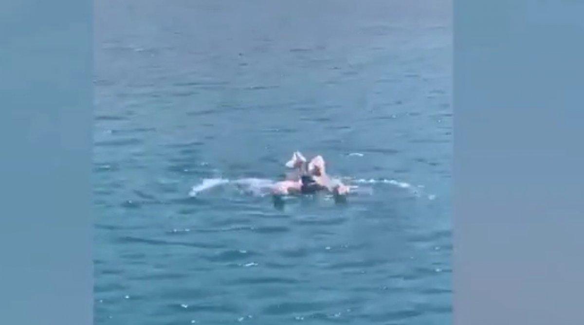 Hülya Avşar’ın deniz keyfi