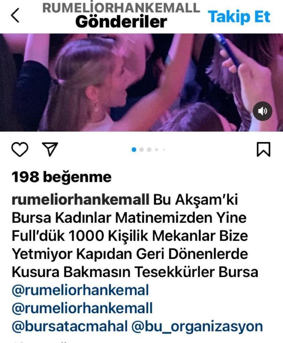 Bursa'da korona matinesi